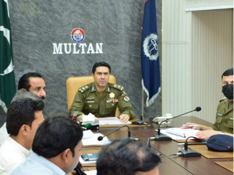 IGP Punjab Dr. Usman Anwar directive: departmental promotion board meeting held in Multan