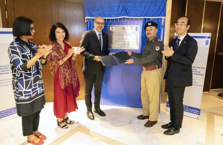 First-ever model police stations in merged districts inaugurated by Khyber Pakhtunkhwa Police, the Government of Japan, and UNDP